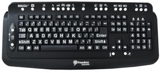 Obrazek MAGic Large Print Keyboard – klawiatura powiększona