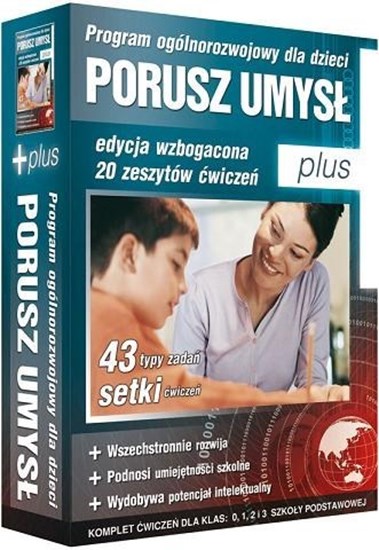 Picture of Porusz umysł Plus - ogólnorozwojowy program komputerowy dla dzieci