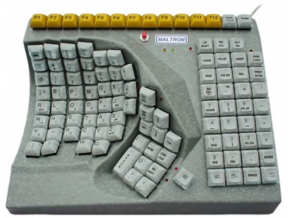 Снимка на Maltron –  jednoręczna klawiatura specjalistyczna 
