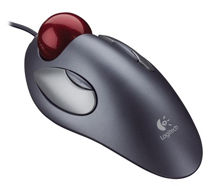 Picture of TrackMan Marble - specialized computer mouse