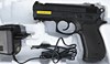 Picture of WINGS Rival Blind LASER - audio shooting simulator set (plastic handgun CZ75, briefcase, software, target, cables)