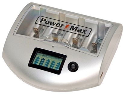 Picture of Power-Max - battery-charger with USB-Port and speech output 