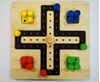 Picture of Ludo, tactile board game