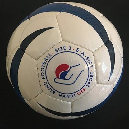 Picture of Blue Flame – oficjalna piłka nożna dla niewidomych i słabowidzących 