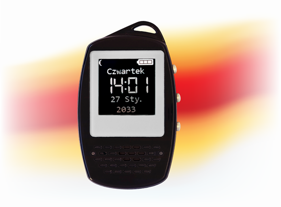 Zeitgeist 2 - udźwiękowiony zegarek kieszonkowy dla osób niewidomych
