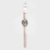 CW251-R – zegarek dotykowy z różowym, skórzanym paskiem