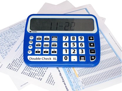 Doublecheck XL – mówiący kalkulator biurkowy